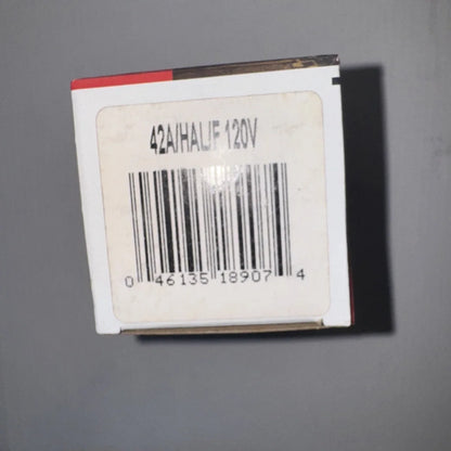 Sylvania 42A/HAL/F daylight plus light bulb white box with barcode