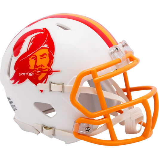 Tampa Bay Buccaneers 1976-1996 Throwback Riddell Speed Mini Football Helmet | Creative Sports | vintageantiquesgifts.com