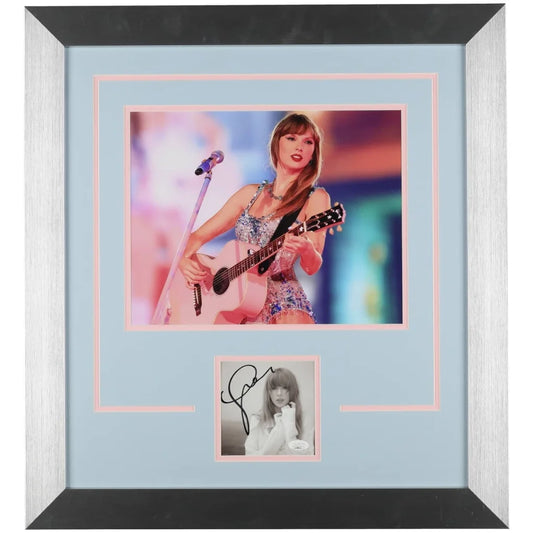 Taylor Swift Eras Tour autographed photo in deluxe framed 11x14 display