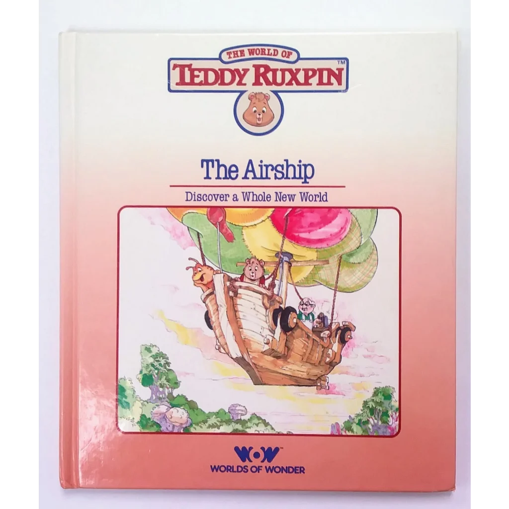 Teddy Ruxpin airship book brings your bear to life