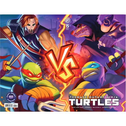 TMNT #15 ECC Venegas Right Side Wrap-Around Back — IDW Connecting Variant Collectible USA