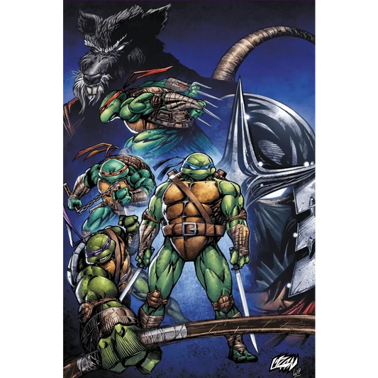 Teenage mutant ninja turtles #7 east coast comics exclusive featuring green muscular turtles with colored masks and weapons