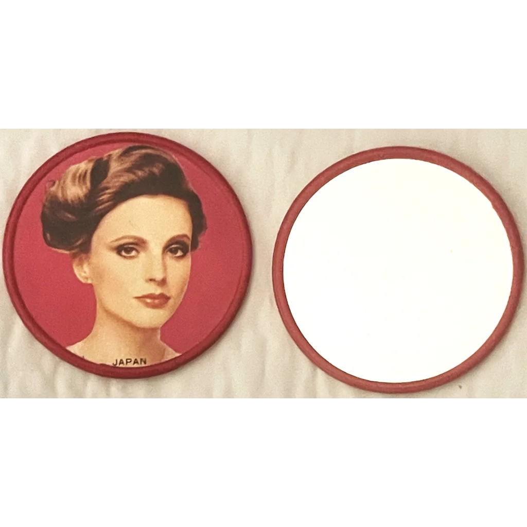 Very Rare 1950s Vintage Debra Paget Pocket Mirror Highly Collectible! Collectibles Antique Collectible Items |