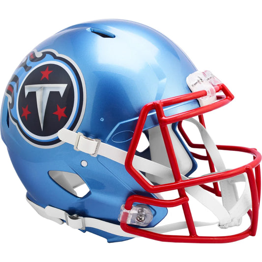 Tennessee Titans full size authentic speed helmet in blue and white