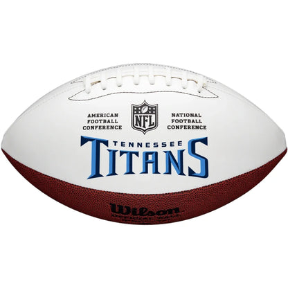 Wilson Tennessee Titans NFL team autograph ball for favorite football heroes