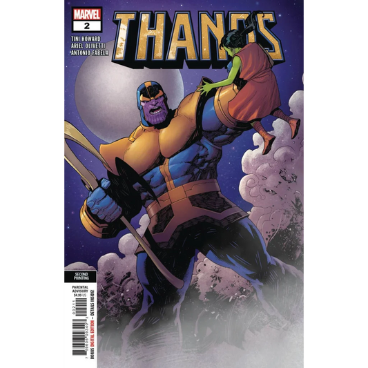 Thanos #2 (of 6) 2nd Printing Olivetti Variant | Unknown Comics Exclusive | vintageantiquesgifts.com