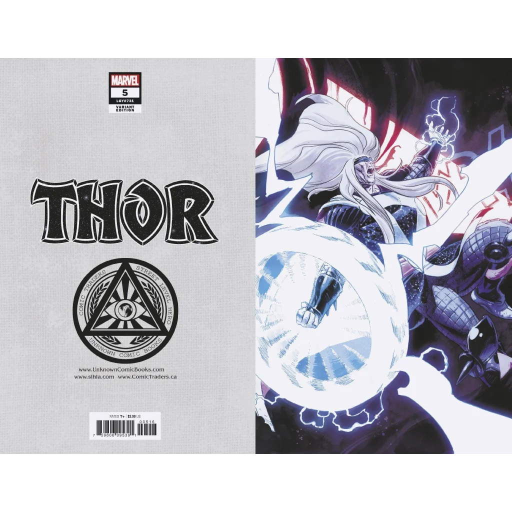 Comic book featuring Thor from THOR #5 4th PTG Epic Superhero Comic Book Adventure