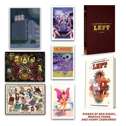 Comic book collection with prints and graphic novel from Butch Mapa’s three limited edition set