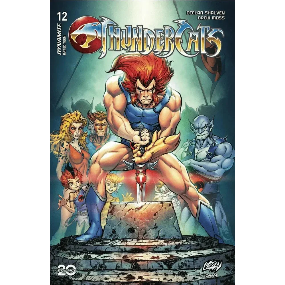 ThunderCats #12 ECC Franck Uzan Standard Exclusive Cover — Dynamite Entertainment 80s Comics Collectible USA