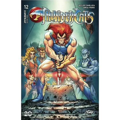 ThunderCats #12 ECC Franck Uzan Standard Exclusive Cover — Dynamite Entertainment 80s Comics Collectible USA