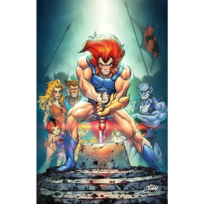 ThunderCats #12 ECC Franck Uzan Virgin Exclusive Cover — Rare 80s Nostalgia Comics Collectible USA