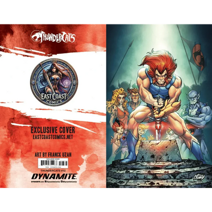 ThunderCats #12 ECC Uzan Virgin Back View — Dynamite Entertainment Exclusive Collectible USA