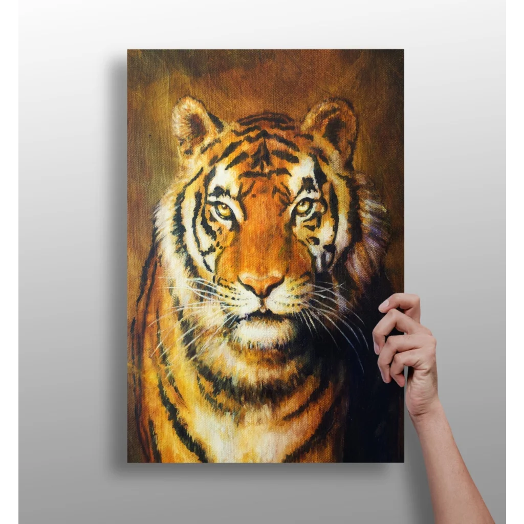 Fierce Tiger Insigne Aluminum Prints for Bold Home Decor | Insigneart USA | vintageantiquesgifts.com