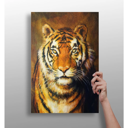 Fierce Tiger Insigne Aluminum Prints for Bold Home Decor | Insigneart USA | vintageantiquesgifts.com