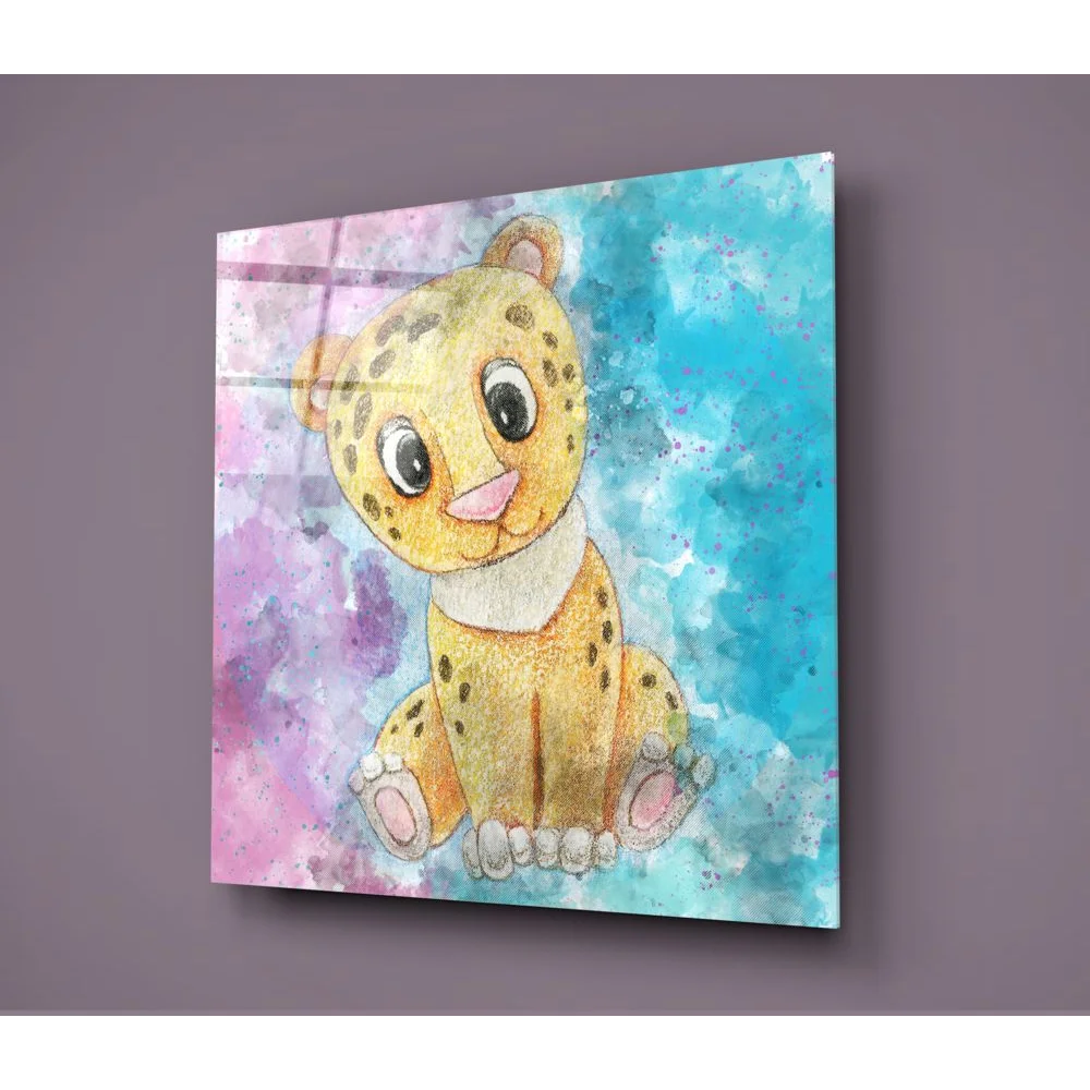 Tiger Glass Wall Art