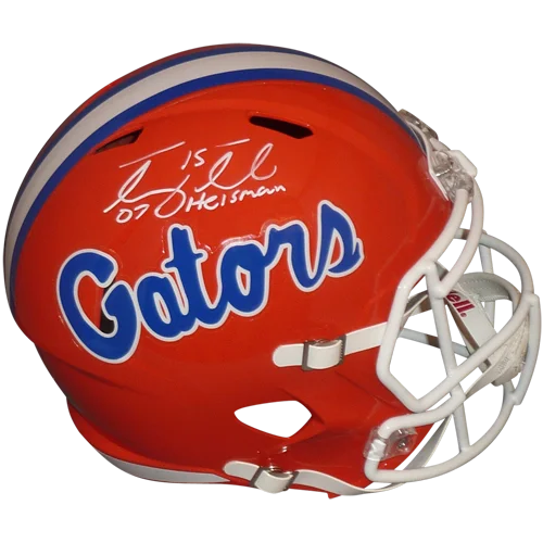Tim Tebow autographed Florida Gators Speed replica helmet