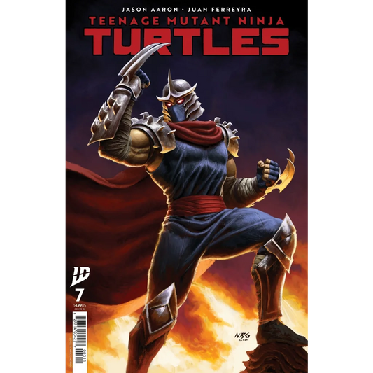 Comic book featuring Shredder on the cover from TMNT East Coast Comics Exclusive NRG Variant