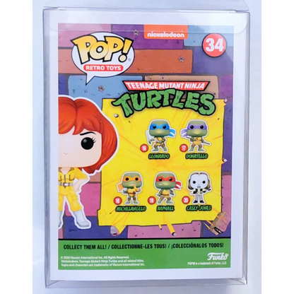 TMNT Funko Pop April O’Neil Retro Exclusive in Packaging