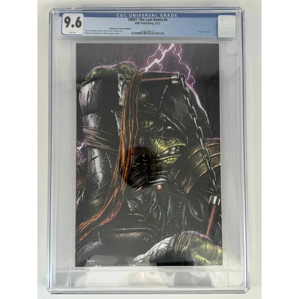 TMNT Last Ronin 4 CGC blue label exclusive virgin variant cover