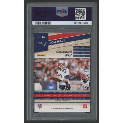Tom Brady Signed 2017 Panini PSA 9 Autograph Card | Authentic Sports Collectible | vintageantiquesgifts.com