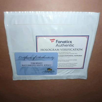 Tom Brady Tampa Bay Buccaneers deluxe framed signed jersey with hologram