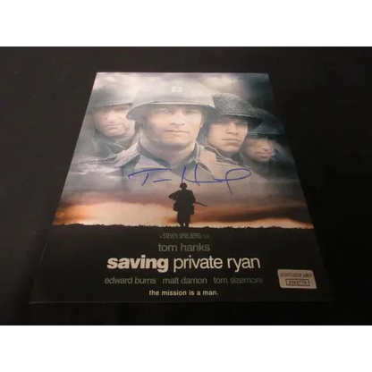 Tom Hanks signed Saving Private Ryan authentic movie poster for sale