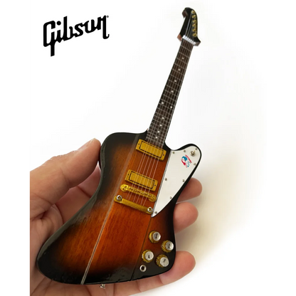Tom Petty Axe Heaven officially licensed Gibson Firebird miniature in sunburst