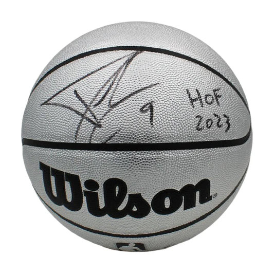Tony Parker Signed Wilson Platinum HOF Basketball Beckett Auth | Creative Sports | vintageantiquesgifts.com