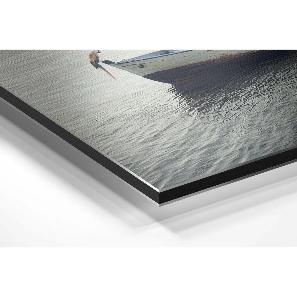 Tranquility Brushed Aluminium Dibond Wall Art