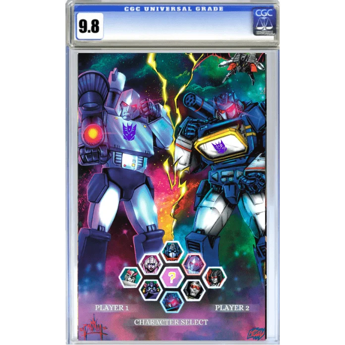 Epic Franck Uzan Martin Zavala ECC NYCC Exclusive Transformers comic with Megatron and Soundwave