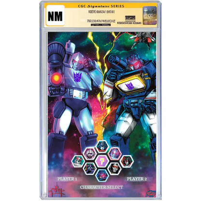 Epic Franck Uzan Martin Zavala ECC NYCC Exclusive Megatron Soundwave comic book display