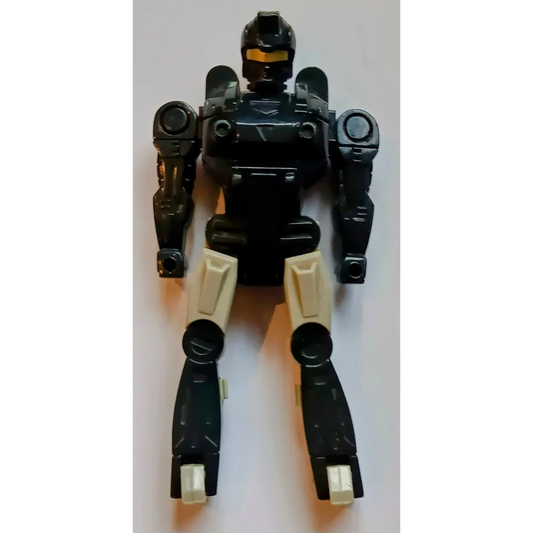 Black and tan Transformers action figure Autobot Waverider 1988 Hasbro Pretender with helmet