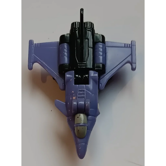 Vintage 1988 Decepticon Storm Cloud Transformers Micromaster purple black jet