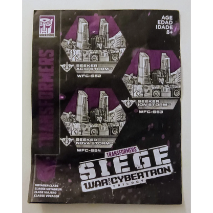 Transformers Nova Storm Decepticon Seeker action figure from Siege War for Cybertron Trilogy Toy Box