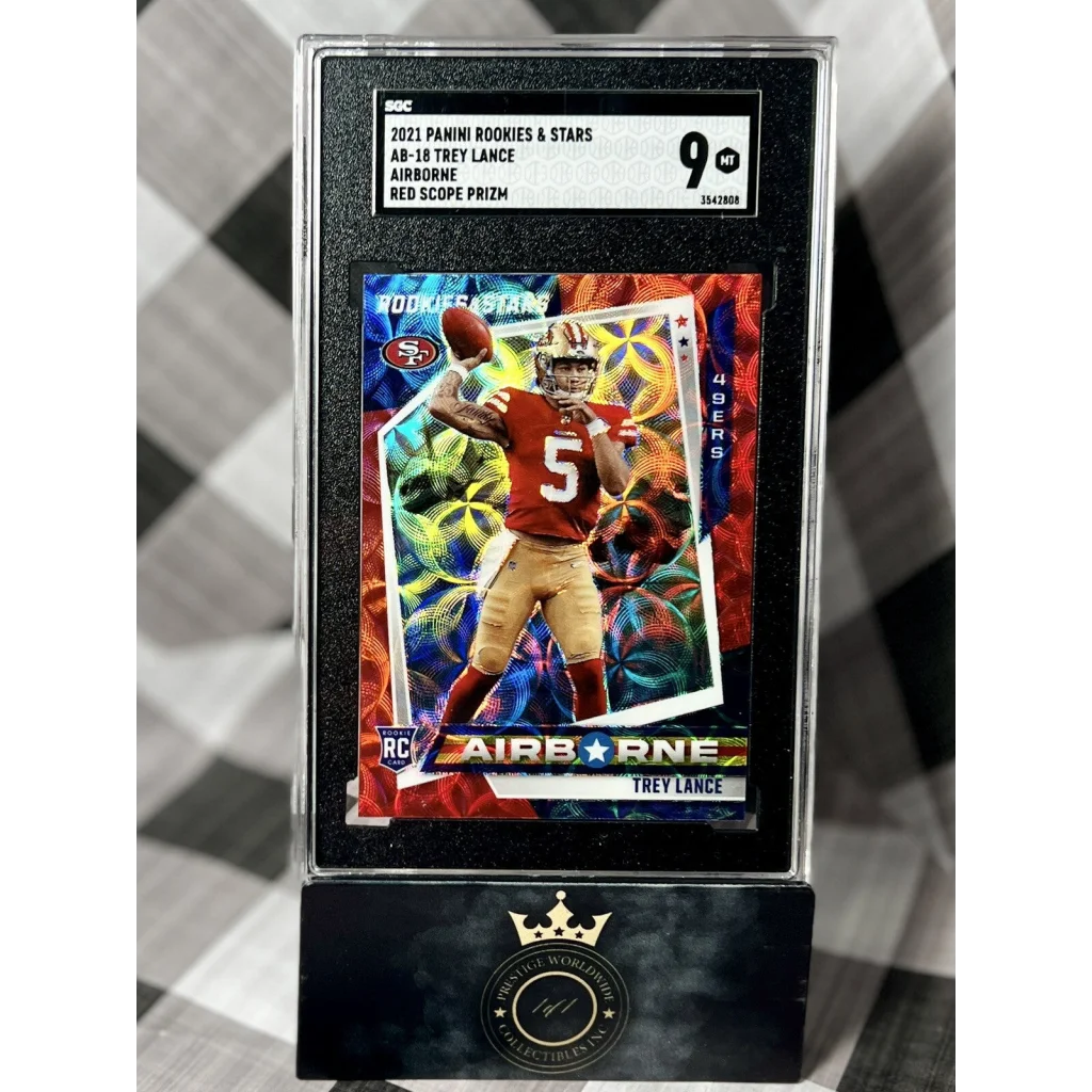 Trey Lance BGS 9.5 Airborne Rookie at Prestige Worldwide Collectibles