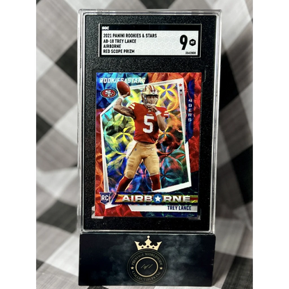 Trey Lance BGS 9.5 Airborne Rookie at Prestige Worldwide Collectibles