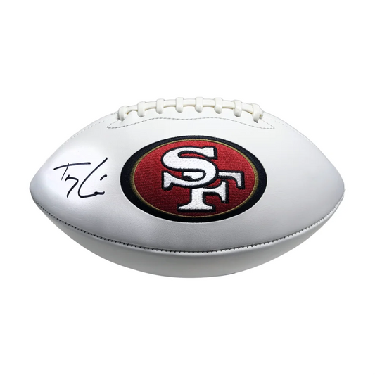 Trey Lance Signed San Francisco 49ers Football with Beckett | Creative Sports | vintageantiquesgifts.com