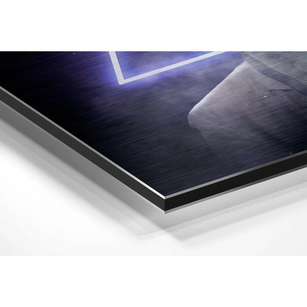 Stunning Brushed Aluminium Dibond Wall Art Print | Glass Wall Art Print | vintageantiquesgifts.com
