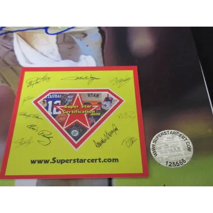 Autographed Troy Aikman Dallas Cowboys photo with SSC COA certification for collectors