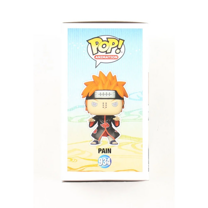 Troy Baker Signed Naruto Pain Funko Pop Animation Vinyl Figure in box