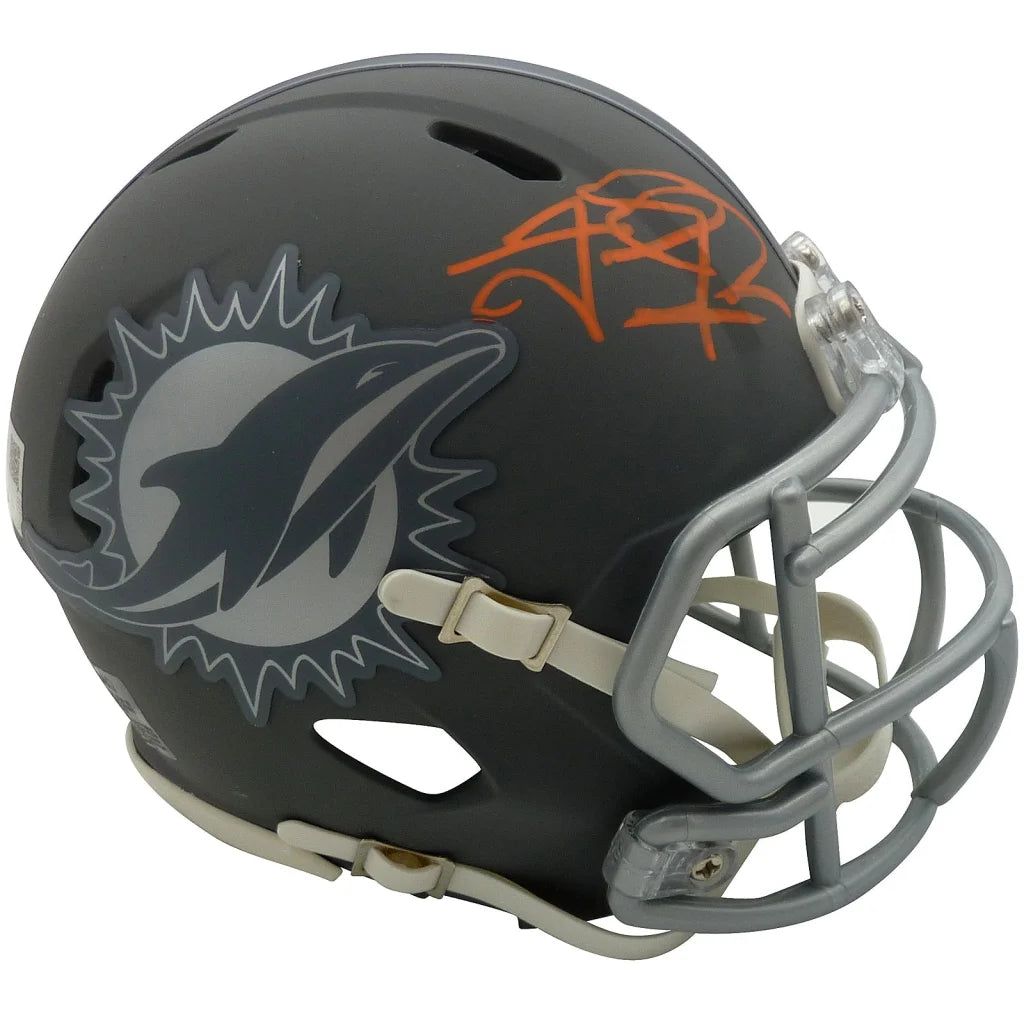 Tua Tagovailoa autographed Miami Dolphins black mini helmet