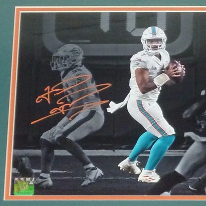 Tua Tagovailoa autographed Miami Dolphins framed 11x14 photo