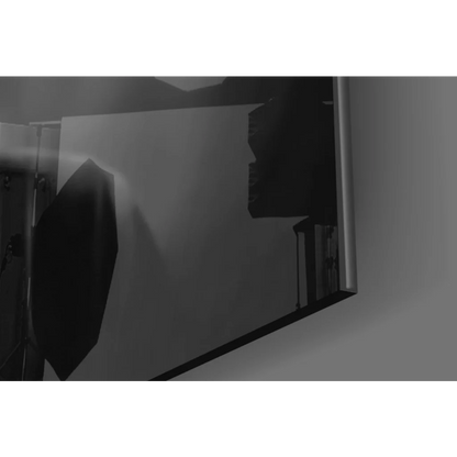 Tupac Shakur smoking portrait on sleek glass wall art