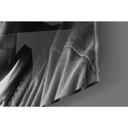 Tupac portrait canvas wall art with textured draped fabric and iconic quote