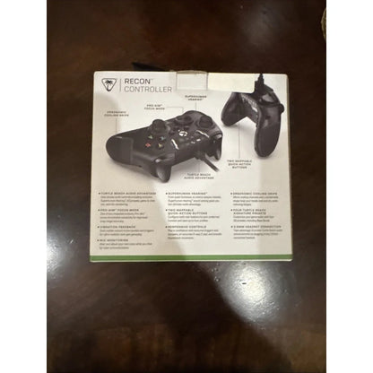 Black Turtle Beach Recon controller for Xbox Series X/S with ergonomic grips