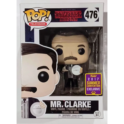 Funko Pop Stranger Things Mr. Clarke science teacher figure #476
