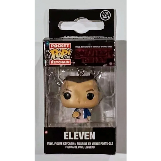 Stranger Things Eleven Funko pocket pop keychain buddy