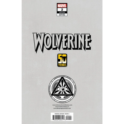Variant comic book cover for Wolverine #2 by Tyler Kirkham Connecting Cover Kirkham Connecting Cover