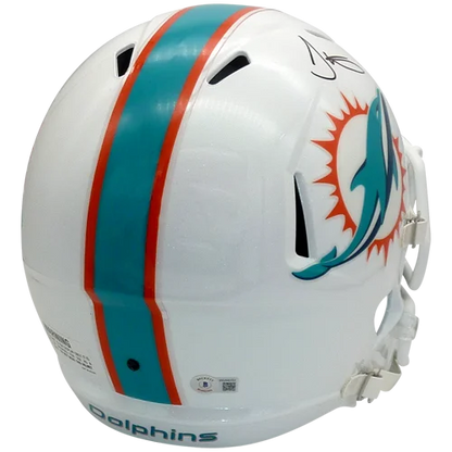 Tyreek Hill autographed Miami Dolphins replica helmet with logo