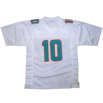 Tyreek Hill autographed white Miami Dolphins custom jersey #10